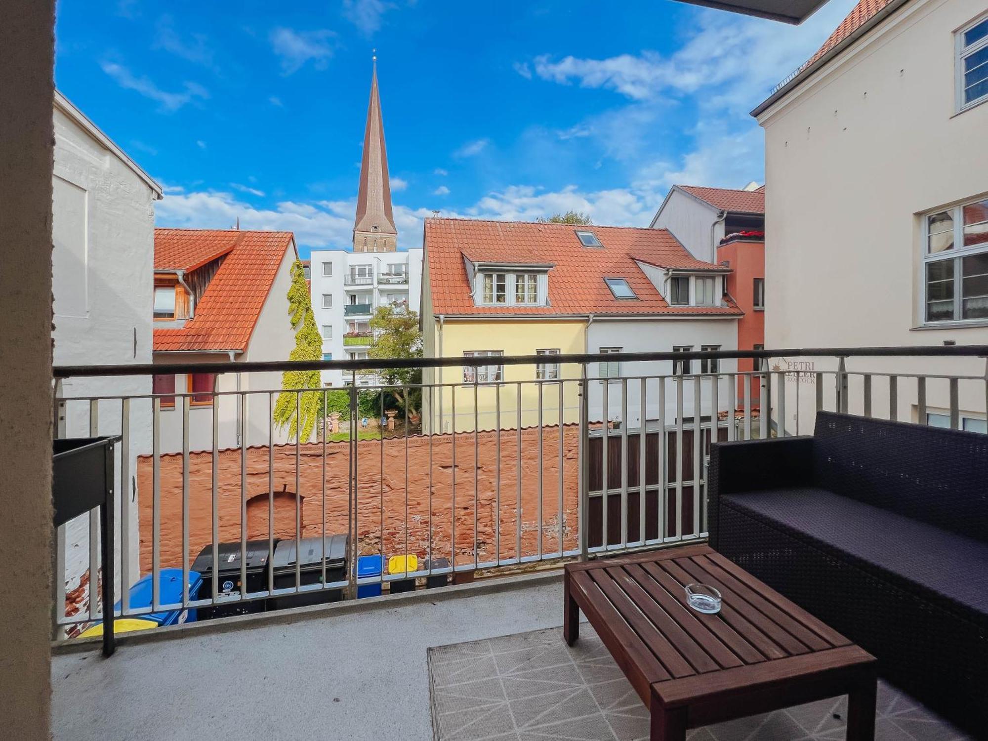 Altstadtbude 27 - Modernes Apartment In Historischer Altstadt Rostock Eksteriør billede